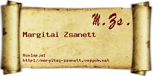 Margitai Zsanett névjegykártya